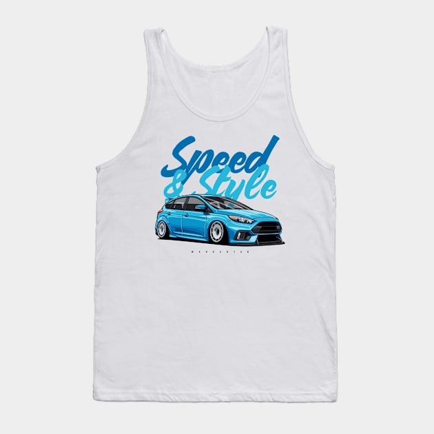 Speed & Style Tank Top by Markaryan